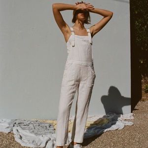 COPY - Lily Ashwell White Overalls